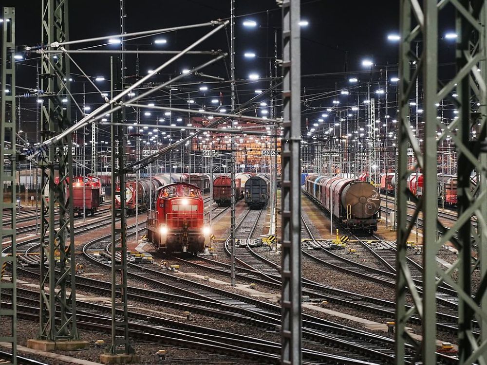 Halle marshalling yard&nbsp;© DB Cargo