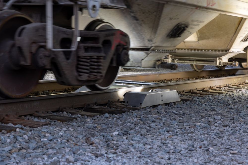 The first portal was deployed in Leetonia, Ohio, where trains pass through approximately every hour © Norfolk Southern