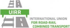 UIRR s.c.r.l. (Union internationale des sociétés de transport combiné Rail-Route) logo