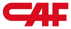 Construcciones y Auxiliar de Ferrocarriles, S.A. (CAF) logo