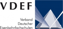 Verband Deutscher Eisenbahnfachschulen e. V. (VDEF) logo