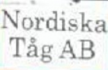 Nordiska Tåg AB logo