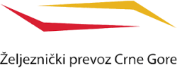 Željeznički prevoz Crne Gore AD — Podgorica logo
