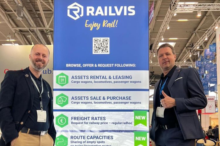RAILVIS.com alla fiera Transport&amp;Logistic di Monaco di Baviera