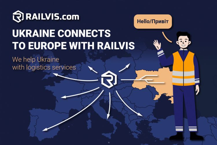 Ukraine Connects to Europe with RAILVIS.com