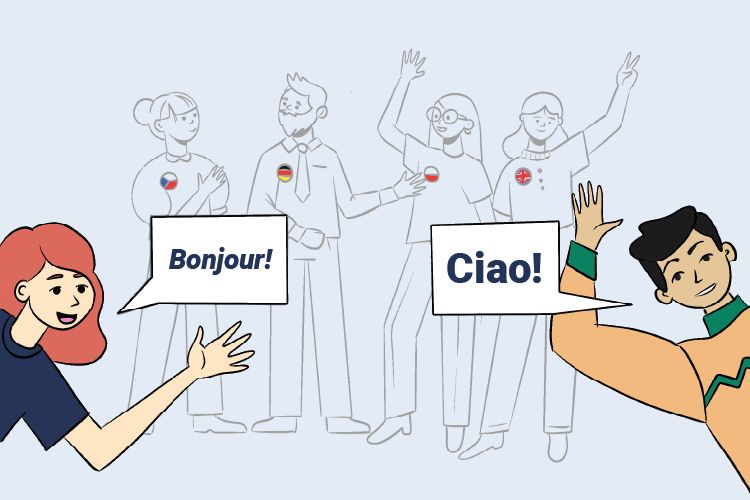 Nous avons ajouté les langues française et italienne